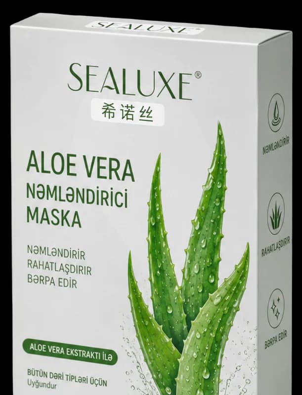 Aloe Vera nəmləndirici maska