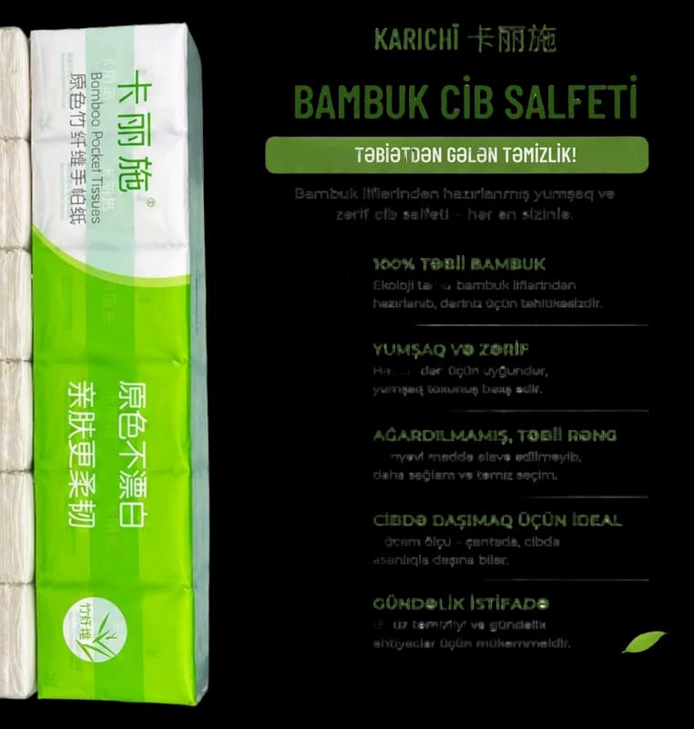 Bambuk cib salfeti